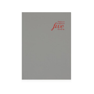 2025 ΗΜΕΡΟΛΟΓΙΟ ΗΜΕΡΗΣΙΟ FLUCTUATION 17x24cm ΓΚΡΙ 071 (EKDOSIS)