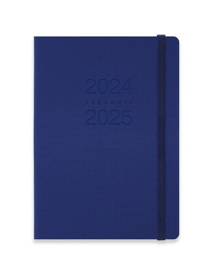 2024 2025 ΗΜΕΡΟΛΟΓΙΟ ΑΚΑΔΗΜΑΙΚΟ LETTS ΗΜΕΡΗΣΙΟ A5 (14,8x21cm) MEMO ΜΠΛΕ ΗΛΕΚΤΡΙΚ ΜΕ ΛΑΣΤΙΧΟ 25031853