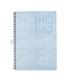 ΝΕΟΧΑΡΤ ΤΕΤΡΑΔΙΟ ΣΠΙΡΑΛ A4 (21x29,7cm) 2 ΘΕΜΑΤΩΝ 60φ LINEN ΓΑΛΑΖΙΟ 29621