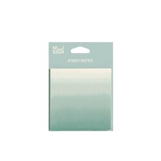 DELI NUSIGN ΑΥΤΟΚΟΛΛΗΤΑ ΧΑΡΤΑΚΙΑ ΣΗΜΕΙΩΣΕΩΝ 74x74cm 60φ ΠΡΑΣΙΝΟ OMBRE ENS357