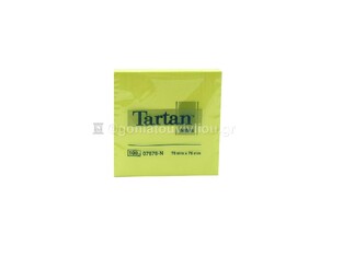 3M TARTAN ΑΥΤΟΚΟΛΛΗΤΑ ΧΑΡΤΑΚΙΑ 07676Ν 7,6x7,6cm ΛΑΧΑΝΙ 100φ