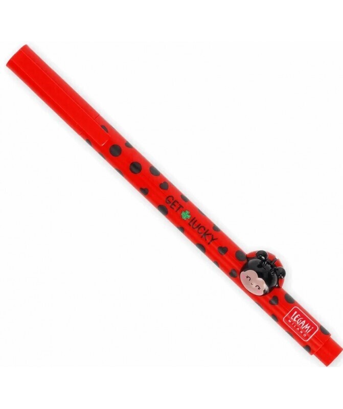 LEGAMI ΣΤΥΛΟ GEL 0.5mm LOVELY FRIENDS LADYBUG GET LUCKY (ΚΟΚΚΙΝΗ ΓΡΑΦΗ) CPP0027