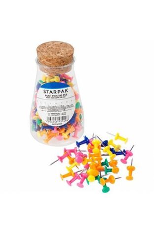 STARPAK ΧΡΩΜΑΤΙΣΤΕΣ ΠΙΝΕΖΕΣ ΓΙΑ ΠΙΝΑΚΑ ΦΕΛΛΟΥ ΣΕ ΒΑΖΟ 150τεμ 429649