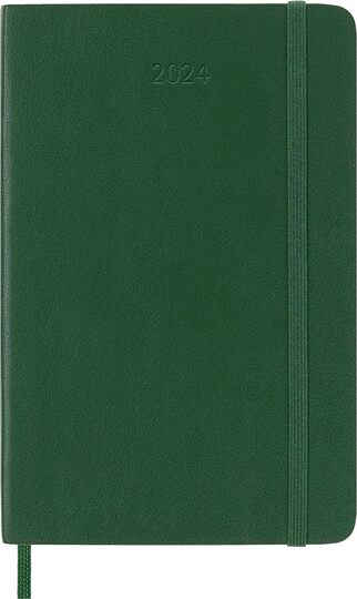 2024 ΗΜΕΡΟΛΟΓΙΟ MOLESKINE POCKET (9x14cm) SOFT COVER MYRTLE GREEN DAILY DIARY (ΗΜΕΡΗΣΙΟ ΗΜΕΡΟΛΟΓΙΟ ΕΤΟΥΣ)