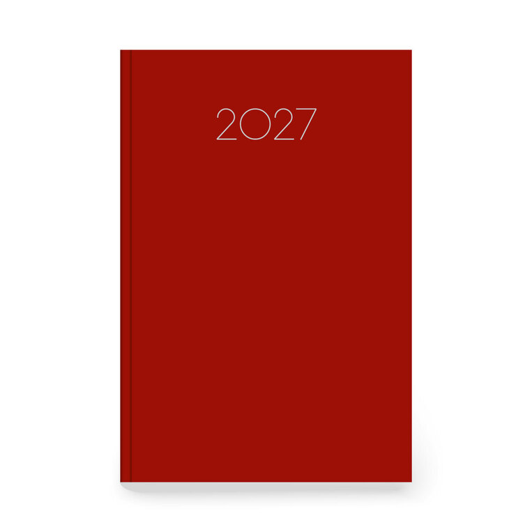 2027 ΗΜΕΡΟΛΟΓΙΟ ΗΜΕΡΗΣΙΟ SIMPLE 17x25cm ΜΠΟΡΝΤΩ 355765 (ΤΡΙΠΕΡΙΝΑΣ)