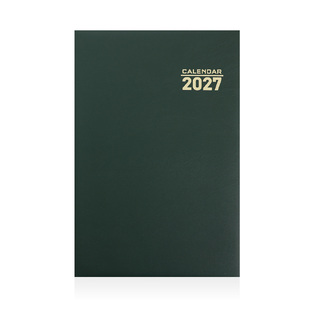 2027 ΗΜΕΡΟΛΟΓΙΟ ΗΜΕΡΗΣΙΟ 21x29cm PELLANA ΠΡΑΣΙΝΟ ΣΚΟΥΡΟ 036 (EKDOSIS)
