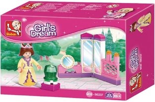 SLUBAN ΠΑΙΔΙΚΟ ΠΑΙΧΝΙΔΙ ΜΕ ΤΟΥΒΛΑΚΙΑ B0237 GIRLS DREAM QUEEN 29PCS