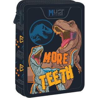 MUST TEAM ΚΑΣΕΤΙΝΑ ΤΕΤΡΑΓΩΝΗ ΔΙΠΛΗ ΓΕΜΑΤΗ JURASSIC WORLD MORE TEETH 572012