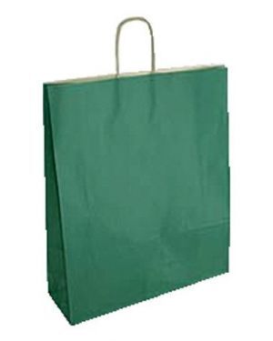 FLORIOCARTA ΤΣΑΝΤΑ ΣΑΚΟΥΛΑ ΔΩΡΟΥ ΧΑΡΤΙΝΗ 22x10x32cm ΠΡΑΣΙΝΟ ΣΚΟΥΡΟ 125ΤΔ73761