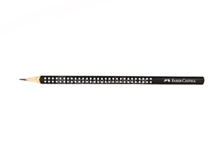 FABER CASTELL ΜΟΛΥΒΙ SPARKLE GRIP B ΜΑΥΡΟ ΓΥΑΛΙΣΤΕΡΟ 118219