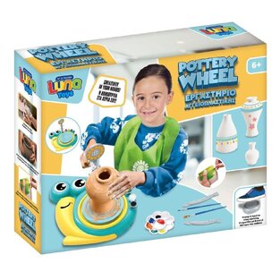 LUNA TOYS ΕΡΓΑΣΤΗΡΙΟ ΑΓΓΕΙΟΠΛΑΣΤΙΚΗΣ ΜΕ ΤΡΟΧΟ 622706