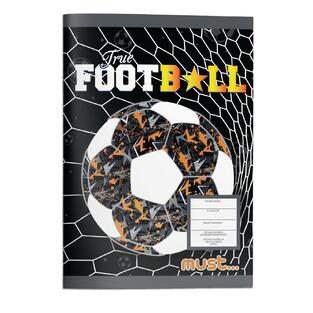 MUST ΤΕΤΡΑΔΙΟ ΚΑΡΦΙΤΣΑ 17x25cm 40φ TRUE FOOTBALL 584680