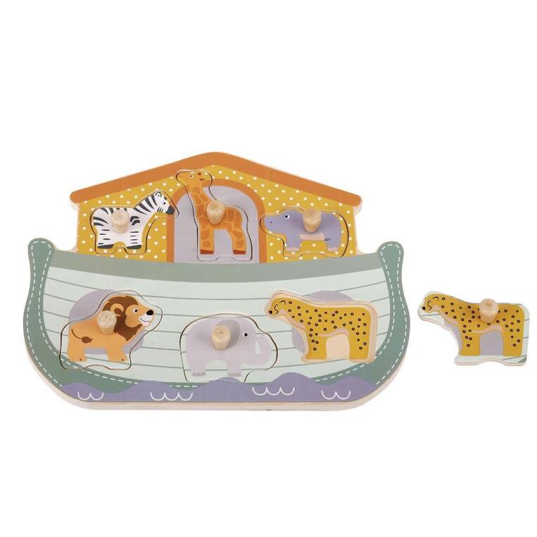 LUNA TOYS ΞΥΛΙΝΟ ΠΑΖΛ ΜΕ ΣΦΗΝΩΜΑΤΑ Η ΚΙΒΩΤΟΣ ΤΟΥ ΝΩΕ 622450