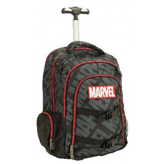 GIM ΣΧΟΛΙΚΗ ΤΣΑΝΤΑ ΣΑΚΙΔΙΟ TROLLEY ΤΡΟΛΕΙ ΔΗΜΟΤΙΚΟΥ MARVEL HEROES 33729074