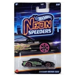 MATTEL HOT WHEELS NEON SPEEDERS AYTOKINHTAKI NISSAN SILVIA S13 HLH72 / JBY94