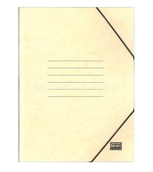 SKAG ΝΤΟΣΙΕ ΠΡΕΣΠΑΝ ΜΕ ΛΑΣΤΙΧΟ 25x35cm ΜΠΕΖ