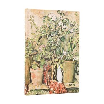 2026 ΗΜΕΡΟΛΟΓΙΟ ΕΒΔΟΜΑΔΙΑΙΟ PAPERBLANKS MINI 9,5x14cm CEZANNE S TERRACOTTA POTS AND FLOWERS (ΣΚΛΗΡΟ ΕΞΩΦΥΛΛΟ) DE07303