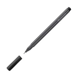 FABER CASTELL ΜΑΡΚΑΔΟΡΑΚΙ GRIP FINEPEN ΜΑΥΡΟ 0.4mm WASHABLE 151699