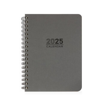 2025 ΗΜΕΡΟΛΟΓΙΟ ΗΜΕΡΗΣΙΟ ΣΠΙΡΑΛ 17x24cm ΓΚΡΙ 061 (EKDOSIS)
