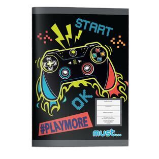 MUST ΤΕΤΡΑΔΙΟ ΚΑΡΦΙΤΣΑ 17x25cm 40φ PLAYMORE 584680