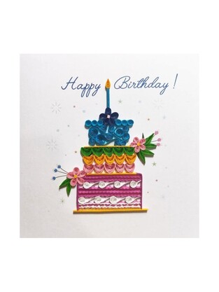 TENDANCES PETITS PETALES ΕΥΧΕΤΗΡΙΑ ΚΑΡΤΑ 15x15cm PP21D ΧΡΟΝΙΑ ΠΟΛΛΑ ΤΟΥΡΤΑ