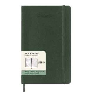 2025 2026 ΗΜΕΡΟΛΟΓΙΟ MOLESKINE LARGE (13x21cm) SOFT COVER MYRTLE WEEKLY DIARY (ΕΒΔΟΜΑΔΙΑΙΟ ΗΜΕΡΟΛΟΓΙΟ 18ΜΗΝΟ)