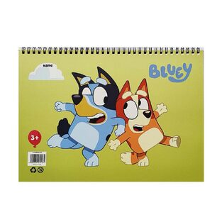 GRAFFITI ΜΠΛΟΚ ΖΩΓΡΑΦΙΚΗΣ A4 (21x29,7cm) 30φ BLUEY BALL TEAM 250181