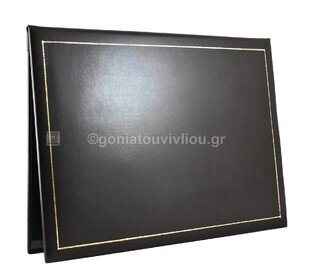 SPADI ΣΟΥΜΕΝ ΔΕΡΜΑΤΙΝΗ ΜΑΥΡΟ ΜΕ ΧΡΥΣΟ ΓΑΖΙ 003001