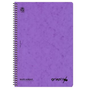 SPECIAL BY TYPOTRUST ΤΕΤΡΑΔΙΟ ΣΠΙΡΑΛ GRAPHIX ΠΡΕΣΠΑΝ A4 (21x29,7cm) 4 ΘΕΜΑΤΩΝ 90φ ΜΩΒ