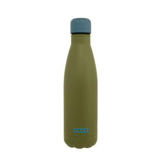 POLO ΠΑΓΟΥΡΙ ΜΠΟΥΚΑΛΙ ΘΕΡΜΟΣ STAINLESS STEEL 500ml DOS 4 ΧΑΚΙ ΜΕ ΜΠΛΕ ΚΑΠΑΚΙ 949004 6558