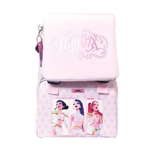 GIM ΤΣΑΝΤΑ ΣΑΚΙΔΙΟ ΠΛΑΤΗΣ 2 ΘΗΚΕΣ PINK HUNTRIX 364 01036