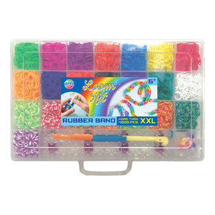 MOXY LOOM KIT ΛΑΣΤΙΧΑΚΙΑ (ΤΥΠΟΥ PLEXI FLEXI ΠΛΕΞΙ ΦΛΕΞΙ) ΓΙΑ ΚΑΤΑΣΚΕΥΕΣ 4000τεμ 240028