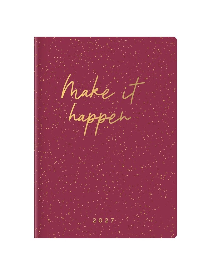 2027 ΗΜΕΡΟΛΟΓΙΟ LETTS ΗΜΕΡΗΣΙΟ A5 (14,8x21cm) INSPIRE ΜΠΟΡΝΤΩ 27082028