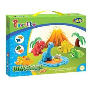 LUNA PLASTELITO ΣΕΤ ΠΛΑΣΤΟΖΥΜΑΡΑΚΙΑ ΔΕΙΝΟΣΑΥΡΟΙ 622074