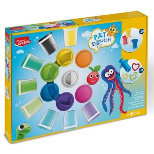 MAPED CREATIV PAT DOUGH ΣΕΤ 20 ΠΛΑΣΤΟΖΥΜΑΡΑΚΙΑ ΚΑΙ 12 ΑΞΕΣΟΥΑΡ 907217