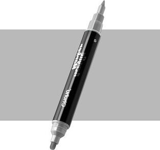 OHUHU ΑΚΡΥΛΙΚΟΣ ΜΑΡΚΑΔΟΡΟΣ ΜΕ ΔΙΠΛΗ ΜΥΤΗ NoE004 LIGHT GREY ΑΠΑΛΟ ΓΚΡΙ